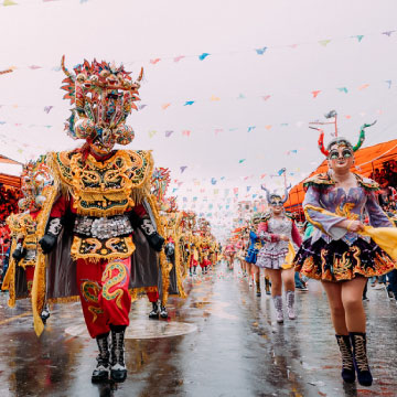 Carnaval de Bolivia, Estado Plurinacional de Bolivia